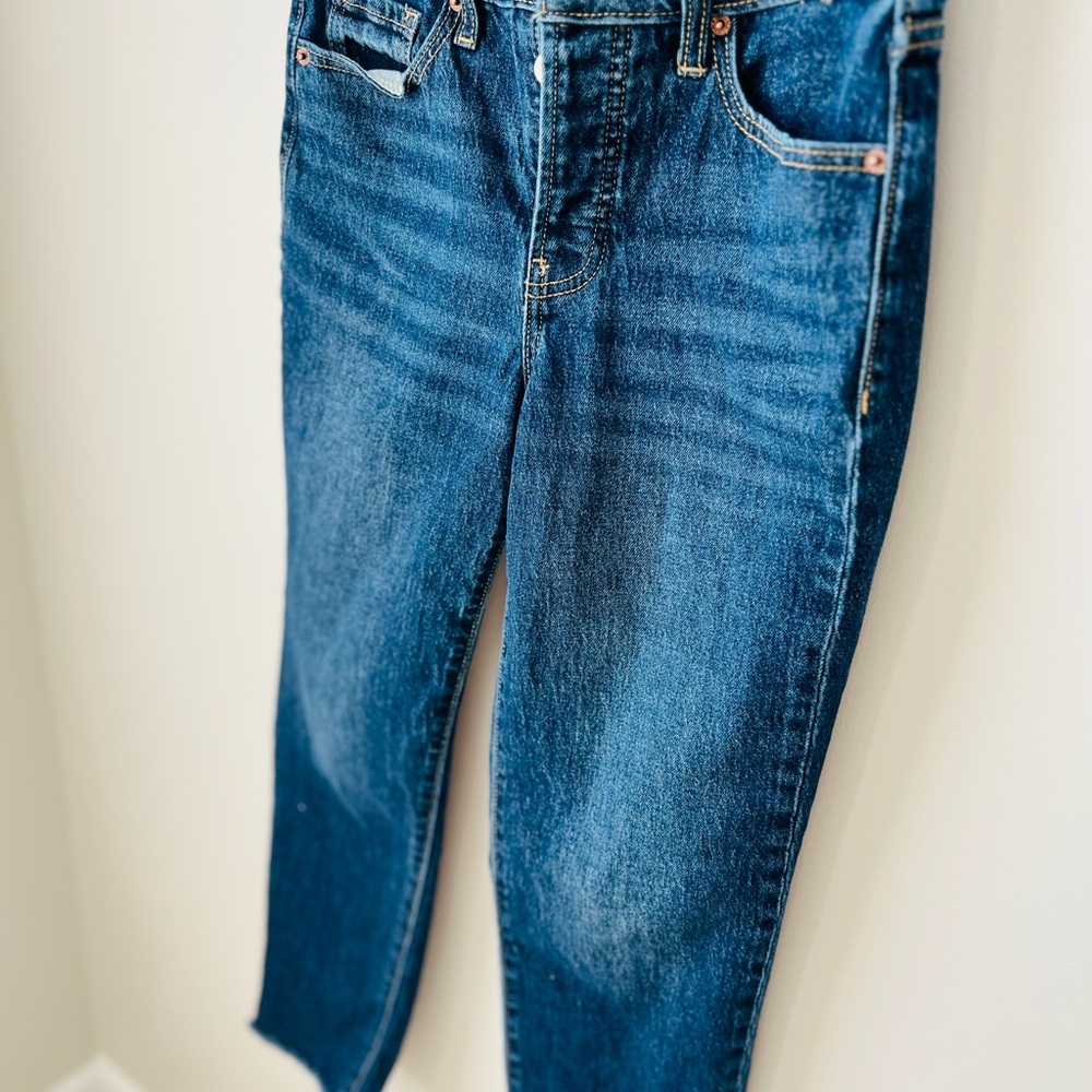 Old Navy Dark Blue High-Rise Jeans